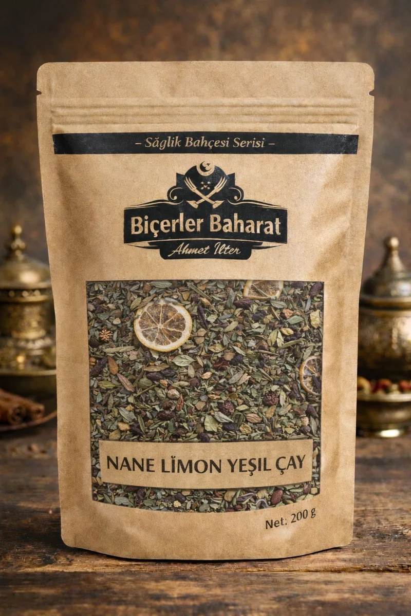 Nane Limon Yeşilçay (1 kg)